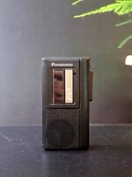 Retro Panasonic mini audio kazettás diktafon