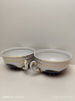 Zsolnay Pompadour III leveses csészék