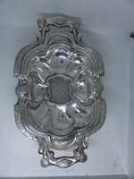 13 latos antik ezüst biedermeier gyümölcstartó