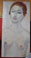 Leo Gomes: Akt Modigliani stílusában