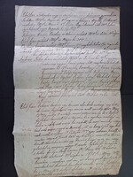 19. sz-i  kézzel írt családi élettörténeti feljegyzés, születések, halálesetek, személyes események