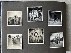 2 db családi fotóalbum – 1950-es évek | eredeti fekete-fehér fényképek