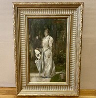 FESZTY ÁRPÁD-HÖLGY ESERNYŐVEL