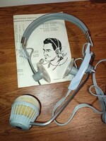 RITKA MAkulátlan! AKG K59 VINTAGE Dynamic mikrofon és fejhallgató kombó