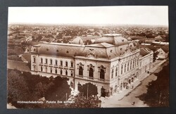Hódmezővásárhely Fekete Sas szálloda képeslap Weisz László