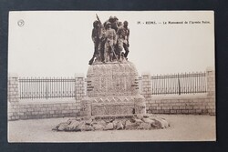 Reims a Fekete sereg emlékműve képeslap