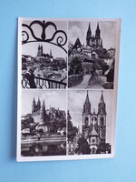 Képeslap (9) - Németország (NDK) - Meißen (Meissen) mozaik 1960-as évek