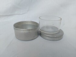 Túra pohár üveg  6x3 cm + alumínium tartó