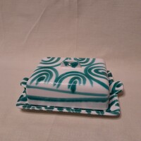 Nagyméretű Gmundner kerámia vajtartó