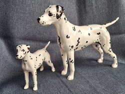Beswick angol porcelán dalmaták, 2 db egyben, 20,8 cm