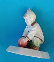 Zsolnay gyerek labdával , SINKÓ