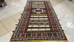 4288 LEÁRAZÁS BERBER 100% GYAPJÚ KÉZI GYAPJÚ SZŐNYEG 146X300CM