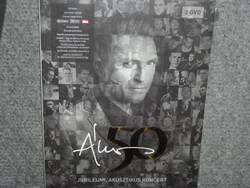 ÁKOS 50 jubileumi akusztikus koncert 2dvd DVD ÚJ gyári bontatlan