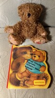 Hogyan öltözik egyedül TEDDY? Máris kiderül  leporelló könyv + egy plüss rmaci