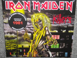 IRON MAIDEN KILLERS CD ÚJ gyári bontatlan -1981 REMASTERED DIGIPACK-