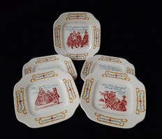 Boch desszertes, előételes tányérok 5 db hibátlanok