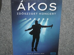 ÁKOS IDŐSZIGET KONCERT dupla aréna 2019 2dvd DVD ÚJ gyári bontatlan