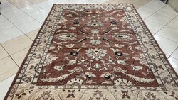 4292 ÓRIÁSI LEÁRAZÁS Afgan Ziegler kézi gyapjú perzsa szőnyeg 198X274CM