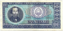 100 lei 1966 Románia 2.