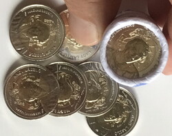 2025 Nagy László 100 forintos rolniból, verdefényes, tasakban.