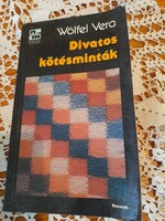 Wölfel Vera által írt "Divatos kötésminták