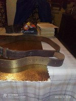 150-cm hosszú bőrőv. Egyenruha tartozék