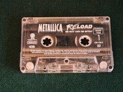Metallica: Reload (1997) - Csak a kazetta! Króm (CrO2) szalagos ritkaság, pótlásnak