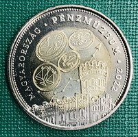 2022 Pénzmúzeum 100 forintos rolniból, verdefényes, tasakban.