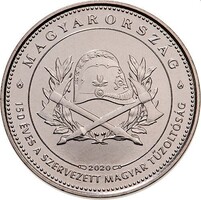 2020 Tűzoltós 50 forintos rolniból, verdefényes, tasakban.