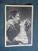 Képeslap,film,mozi,művészet,Petress Zsuzsa,Hadics László színész,1955-