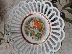 PM márkajelzésű áttört tálka 24 cm