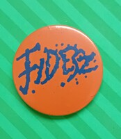 Vintage retro FIDESZ kitűző, jelvény 1989-ből