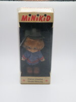 K325 Vintage MINIKID egyenruhás baba eredeti dobozában