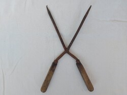 Antik hajsütővas 26 cm