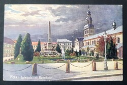 Worms Ludwigsplatz (II.Lajos tér) képeslap