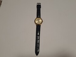 1,-Ft Ritka Limitált kiadású Férfi Casio karóra valódi 5 db brillians és 24K arannyal a számlapon