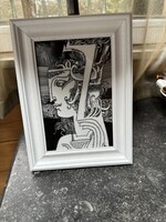 Szász Endre porcelán kép