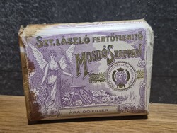 Kolozsvári Henrich József gyógyszappangyár Szent László fertőtlenítő mosdó szappan