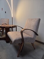 2 db felújított František Jirák art deco fotel