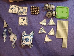 Geomag glow moon walker holdjáró sötétben világító mágneses játék 60+ darabos (2 készletből)