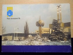 Paksi Atomerőmű Rt. posta tiszta képeslap , Tlk & 3-4 blokk