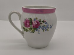 Nagyméretű rózsás aludt tejes csupor. Hibátlan!  TP2