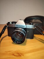 ROLLEIFLEX ROLLEI SL35 QBM BAJONETT CARL ZEISS PLANAR F1.4 50MM HFT lencse fényképezőgép