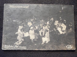 Némafilm-történeti ritkaság 1920. Masamód fotólap /Szerémy Zoltán, Lukács Pál...