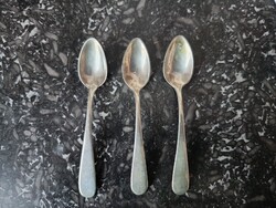 Ezüst mokkás kanalak