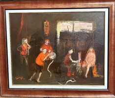 Madarassy György Tamás : Műteremben