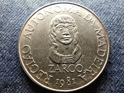 Portugália Madeira regionális autonómiája 100 Escudo 1981 INCM