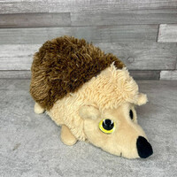 Csillogó szemű plüss süni játék