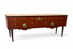 Neoklasszicista olasz, sideboard / komód márványlappal