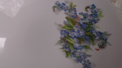 Nefelejcs virágos tányér 24 cm